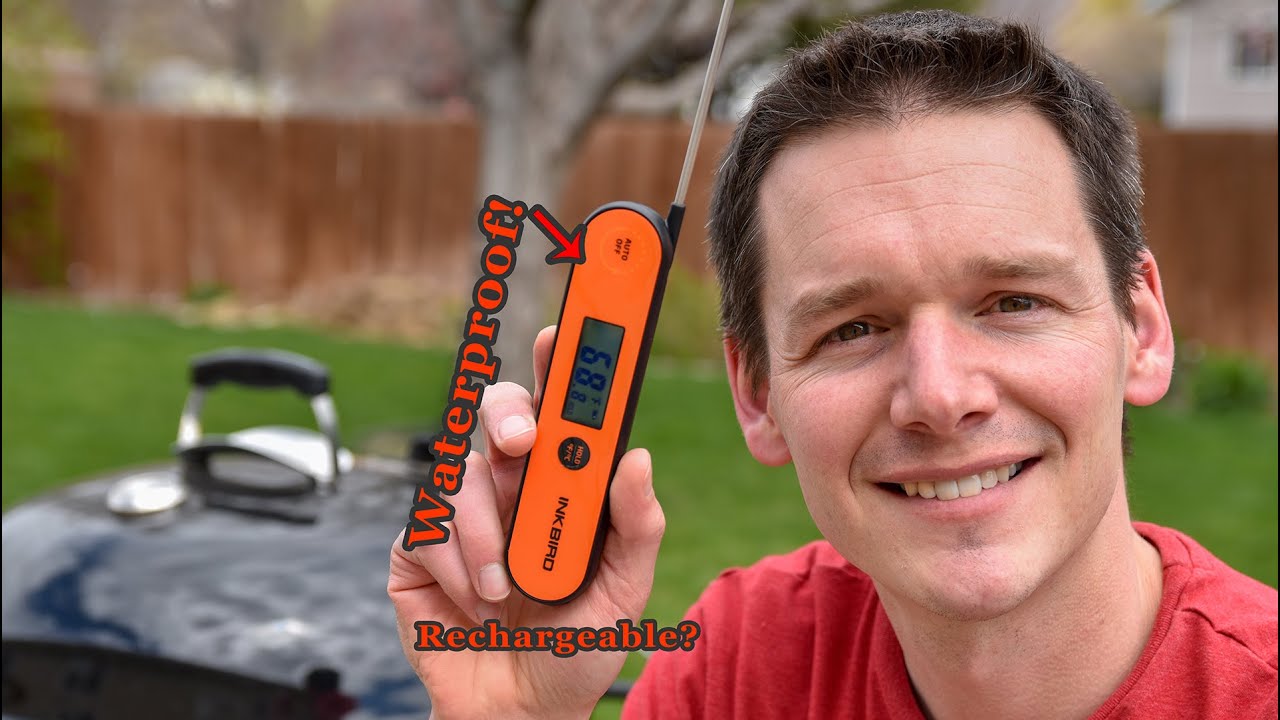 WiFi Grill Thermometer IBBQ-4T with 4 Meat Probes and Waterproof Instant  Read Thermometer IHT-1P