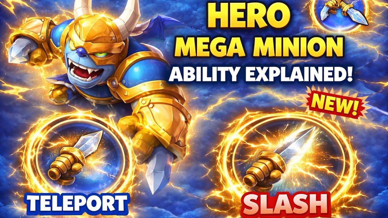 Hero mega minion ability explain| Every Targeting Secrets You MUST Know | Clash Royale”