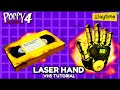 Poppy playtime chapter 4 new laser hand vhs tape tutorial