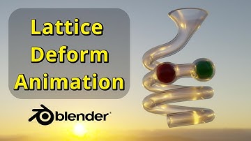 Pipe Deformation with Lattice Modifier | Blender 4.3 Tutorial