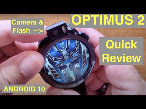 KOSPET OPTIMUS 2 Flagship Android 10 13MP Camera SpO2 Reading New Tech Smartwatch: Quick Overview