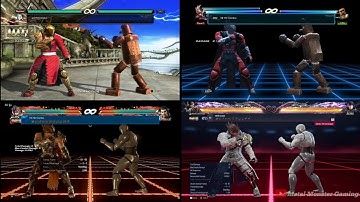 Lars 10 Hit Combo Evolution/Comparison (Tekken 6 - Tekken 8 and TTT2)