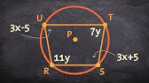 Geometry 15 2 Angles In Inscribed Quadrilaterals Youtube