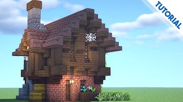 How to Build a Small Rustic House (Minecraft 1.16 Tutorial)