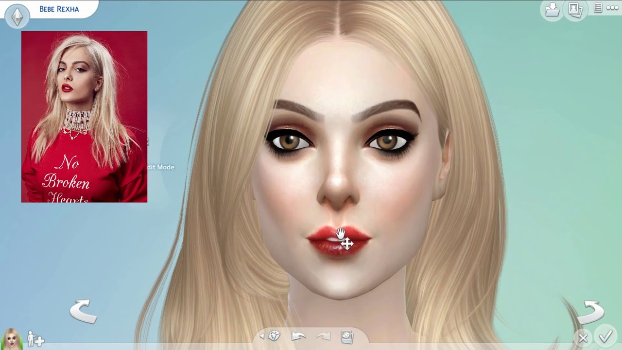 The Sims 4 Create Bebe Rexha Youtube
