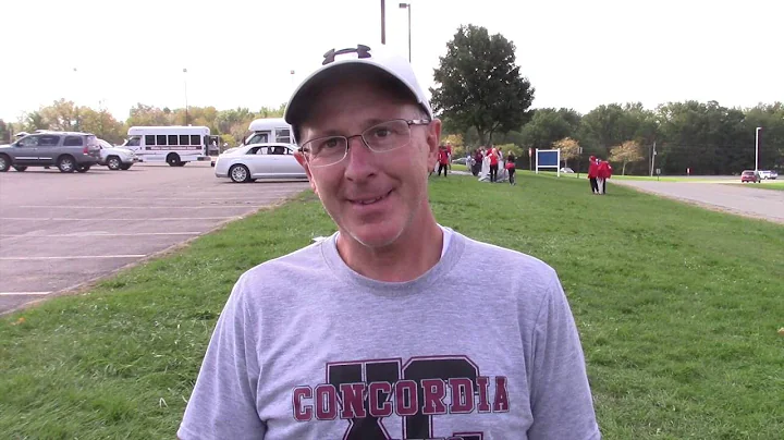 Concordia Boys XC Coach Scott Steffen After Team's...