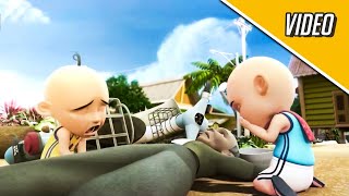 Upin & Ipin Musim 16 - Tok Dalang Jatuh Dari Motor Full Episode Penuh