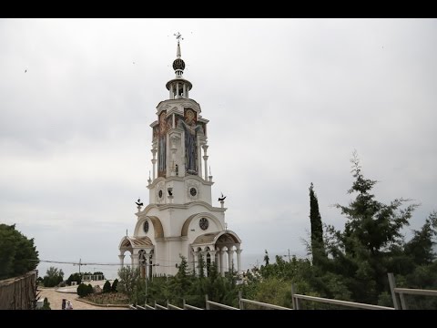 Video: Church of St. Nicholas the Wonderworker in Malorechenskoye description and photos - Crimea: Alushta