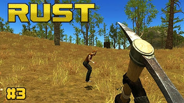Rust - Alpha gameplay - Part 3 - Getting Raided!
