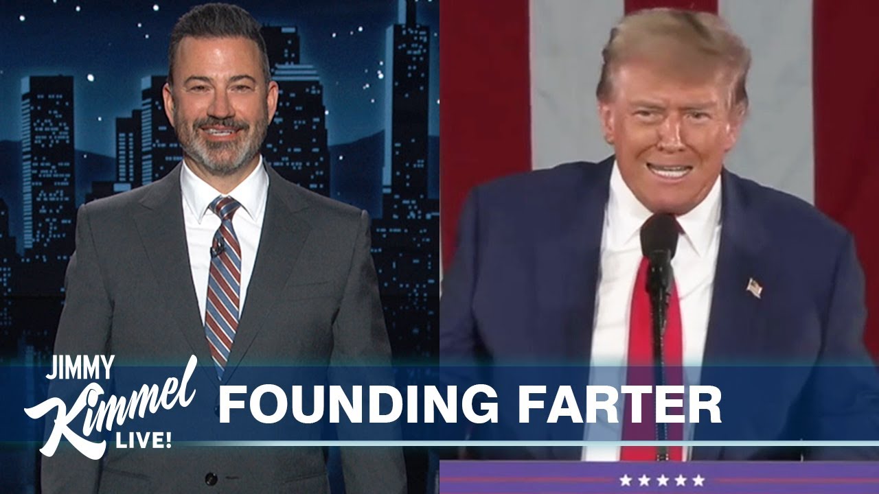 Jimmy Kimmel Made it Into the Trump Trial Donald Cant Even Testify  Crazy Abortion Law Repealed