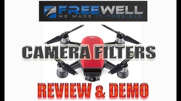 DJI SPARK - FREEWELL ND and Polarized Filter Review/Demo