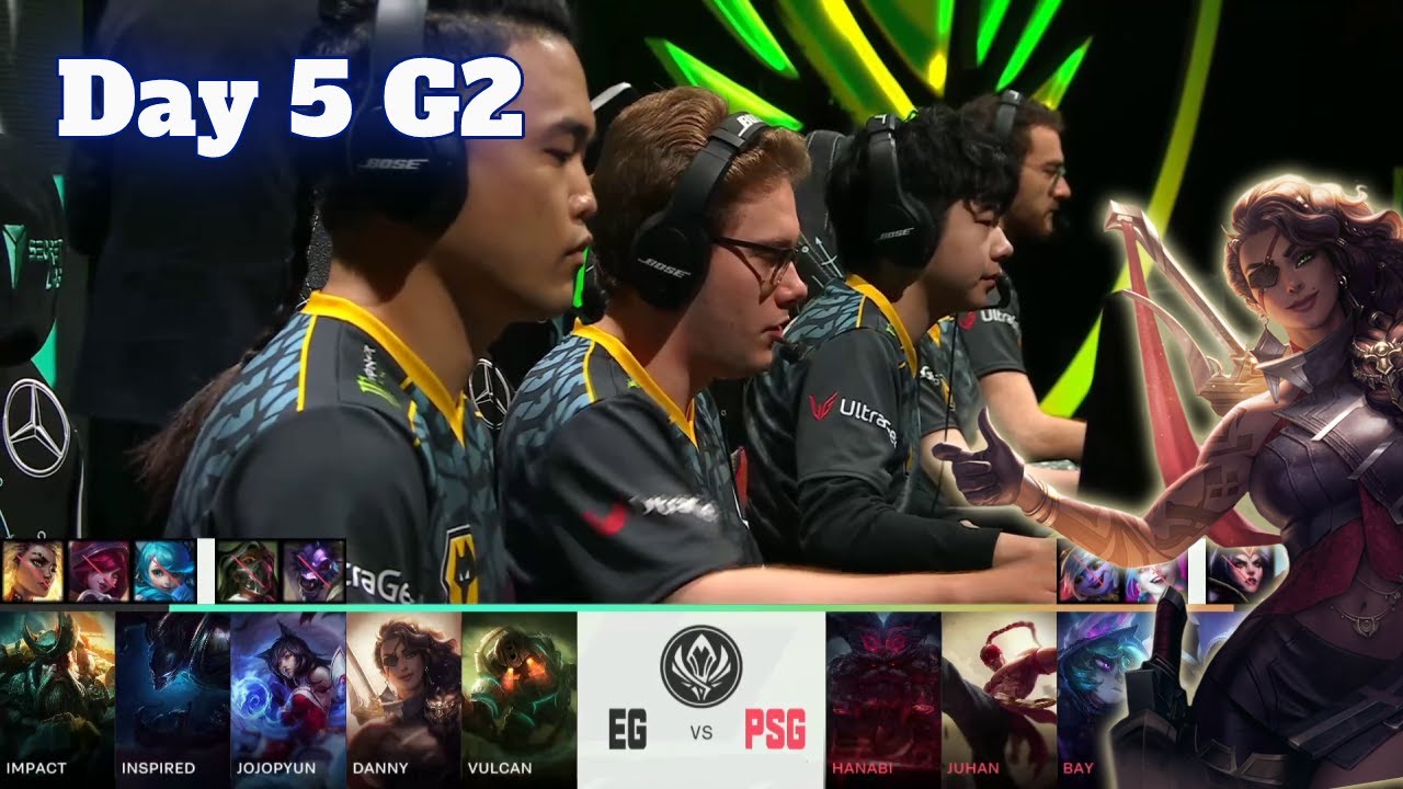 EG vs PSG - Day 5 LoL MSI 2022 Rumble Stage | Evil Geniuses vs PSG Talon full game