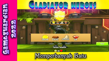 Gladiator Heroes Tutorial Cheat mudah mendapatkan material batu::: GAMEGUARDIAN 2022