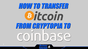 How to Withdraw from Cryptopia to Coinbase - Bitcoin Tutorial