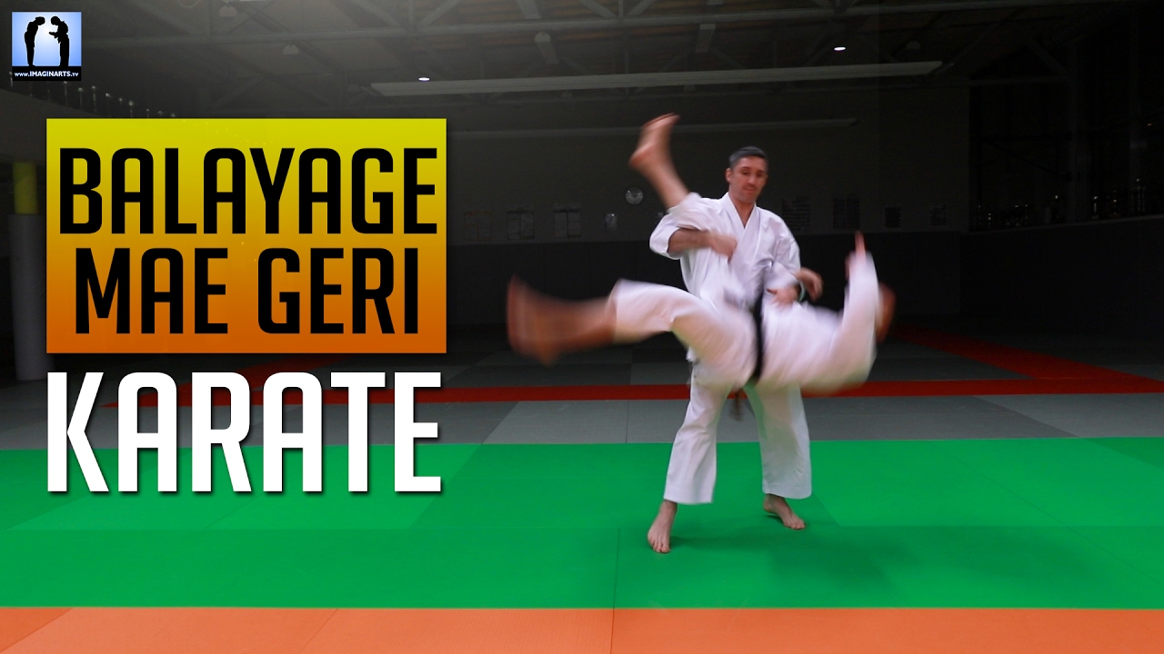 Balayage KARATE sur Mae Geri avecLionel Froidure