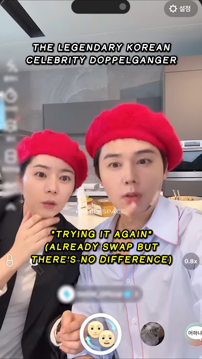 legendary korean celebrity doppelganger Kim Dongjun & Han Gain :0 TWIN WHERE HAVE YOU BEEN #김동준 #한가인