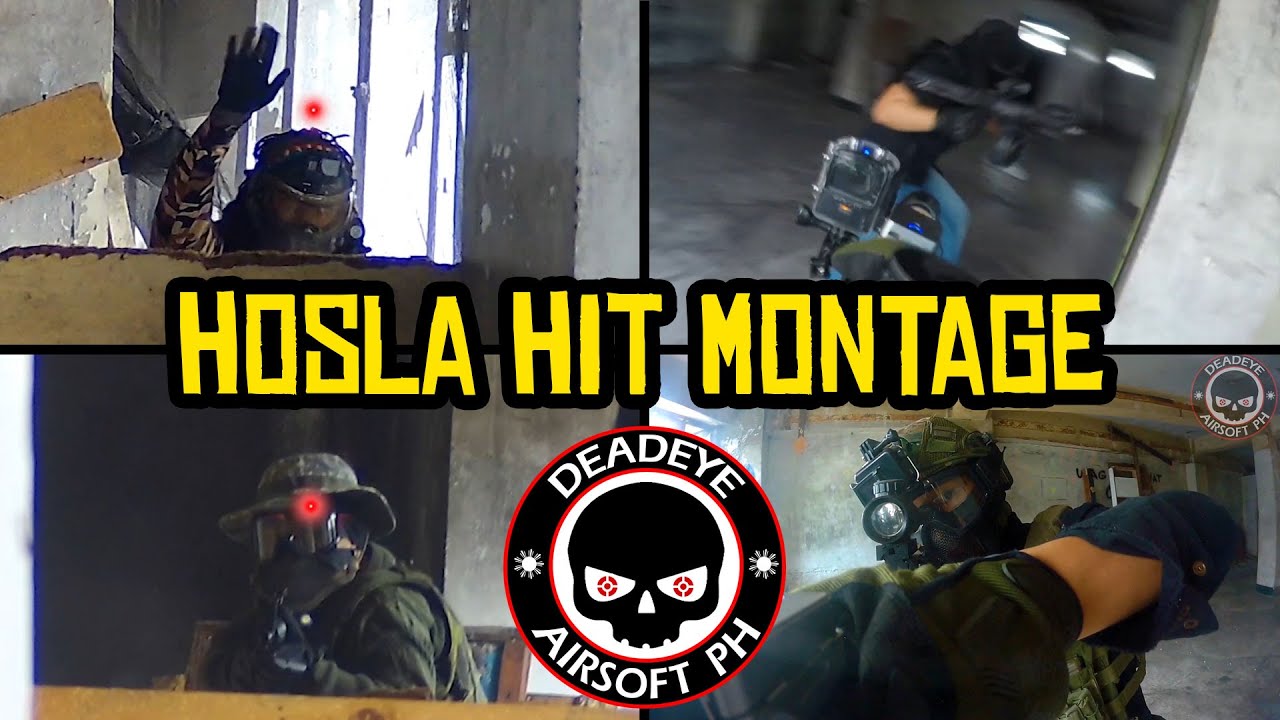 HOSLA HIT MONTAGE | EPIC HEADSHOTS | Airsoft Philippines | Asia