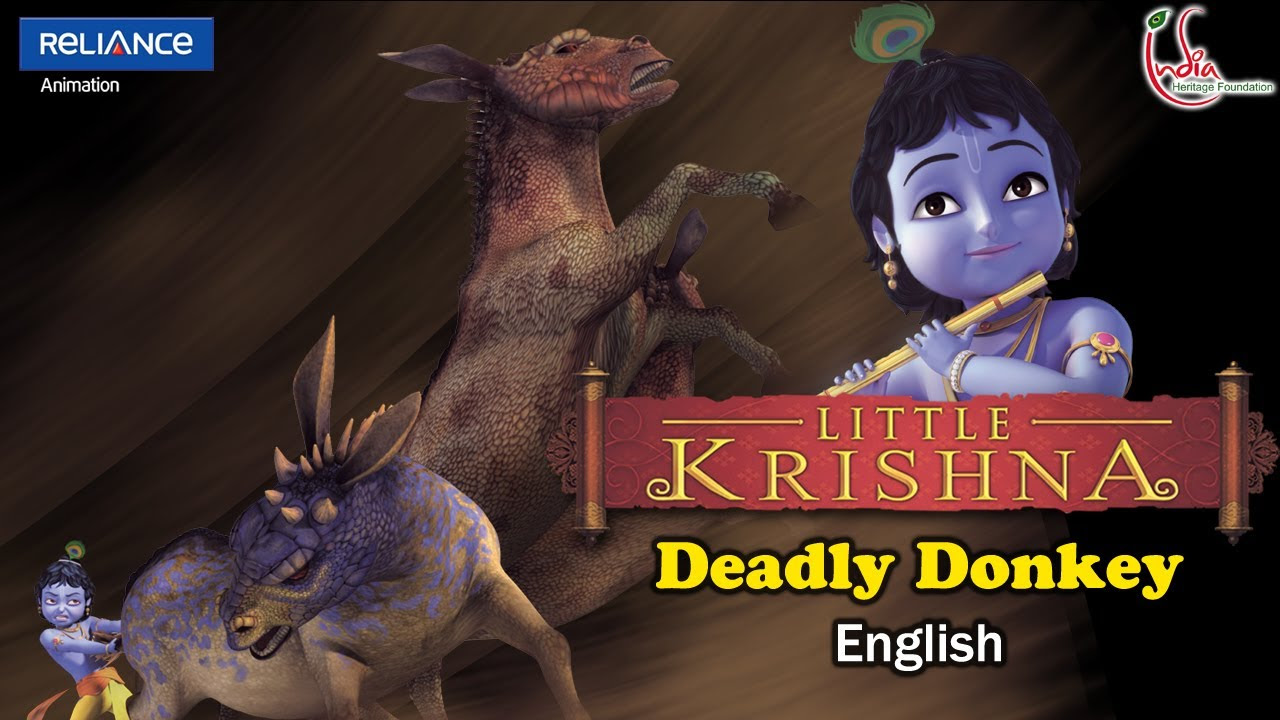 Little Krishna English   Episode 7 Deadly Donkey