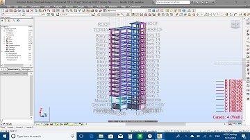 3-autodesk robot structural analysis Professional (Lesson 3 Loading Applies on Structure Building )
