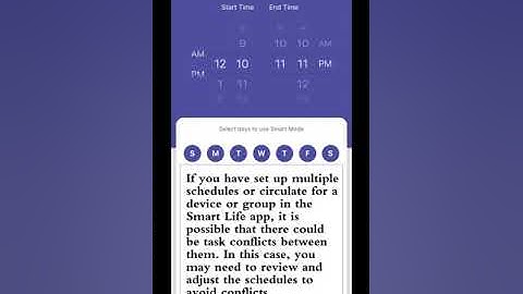 Ayehe Wifi Smart Grow Lights, Device control, Schedule and Circulate conflict