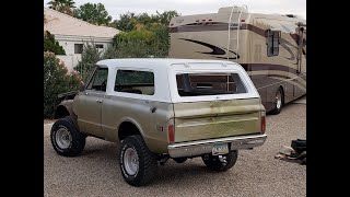 1972 Blazer Rear Quarter Panel removal by Fulton's Garage 1,894 views 1 year ago 14 minutes, 12 seconds