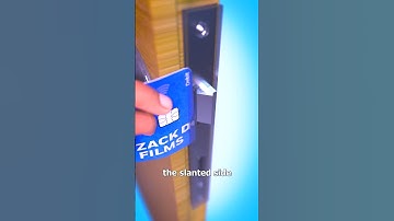 How To Open A Door With A Credit Card 🧐