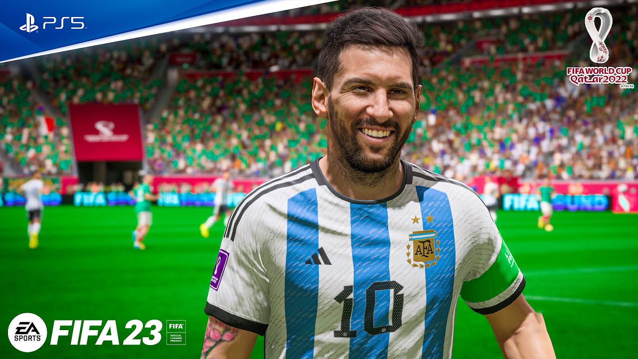 FIFA 23 - Argentina vs Mexico - World Cup Qatar 2022 PS5™ 4K60fps