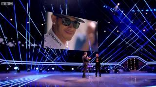 Lewis Hamilton - BBC SPOTY Intro and Interview (Sports Personality Of The Year 2014)