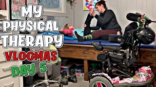 A Day of Physical Therapy | Vlogmas 2023