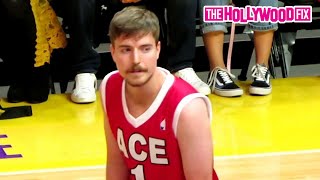 Mr. Beast Shows Off His Hooping Skills In The ACE Family Charity Basketball Game In Los Angeles, CA screenshot 3