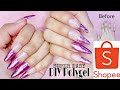 Foil Polygel Nail Extensions from Shopee