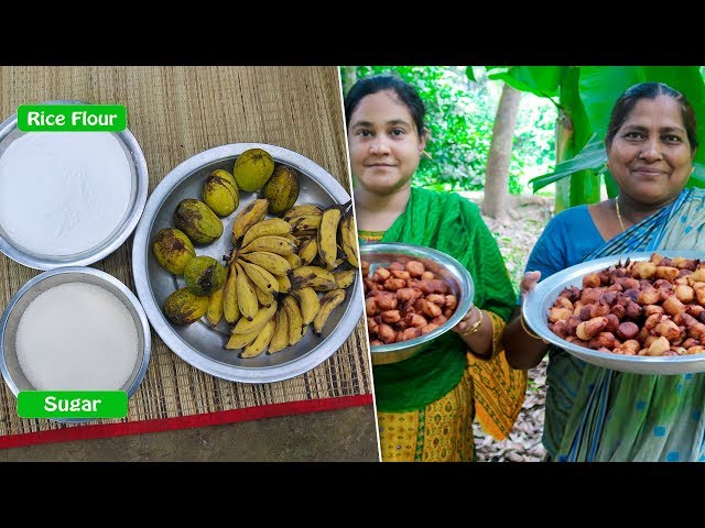 Village Street Food: Banana Pakora for Kids by Village Food Life