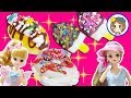 リカちゃん【スイーツスクイーズ】つばさちゃんと料理対決!スクイーズ切るよ⭐️ お料理ごっこ おもちゃ アニメ