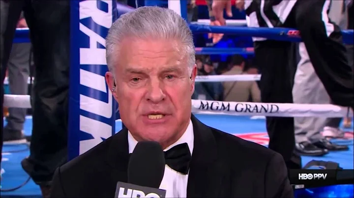 HBO sportscaster/analyst, Jim Lampley emotional as he talks about Manny Pacquiao - DayDayNews