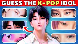 Guess the K-Pop Character by Zoomed-In Images  - Jinu ,  Rumi , Jungkook  | KPOP Quiz screenshot 5