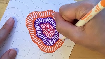 Zen Doodle #1 - Concentric Circles