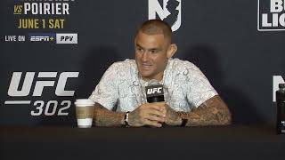 Dustin Poirier reacts to Khabib Nurmagomedov praising him, calling him underrated to Islam Makhachev