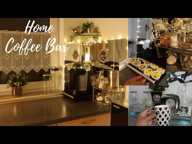 How to Set Up an Awesome Coffee Bar at Home for Free - Sojourner Mom