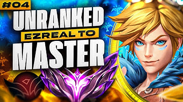 How To Play Ezreal In Low Elo - Ezreal Unranked to Master #4 | Season 14 Ezreal Gameplay Guide