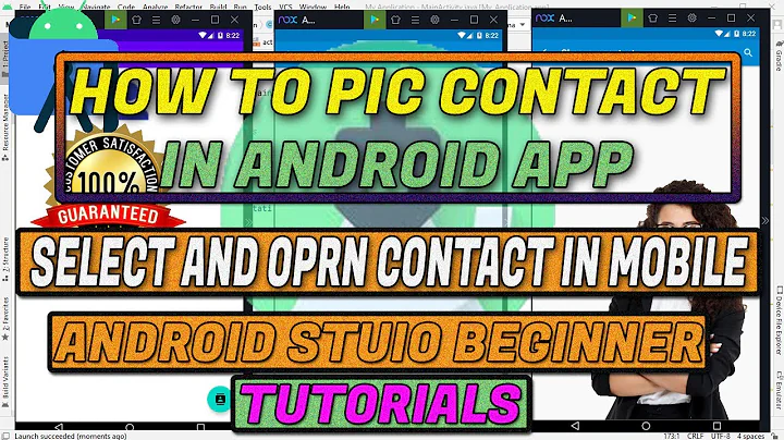 How to #Pick #Contacts in #Android #App in #Android #Studio #Select #Contact from #Contact #List