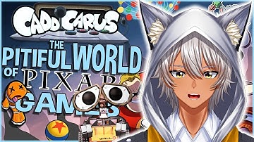 Pitiful World of Pixar Games | Sleepy Reacts to Caddicarus