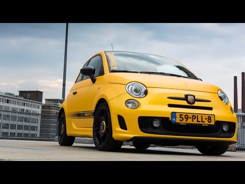 My Abarth 500 Gets Wrapped Matt Metallic Sunflower Yellow