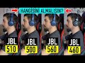 JBL 510BT VS 500BT VS 560BT VS 460BT Bluetooth Kulak üstü Kulaklık inceleme