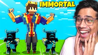 Minecraft, But You Are IMMORTAL !!!