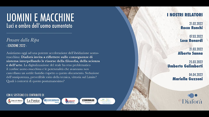 Alberto Sanna - "Robotica e intelligenza artificiale nei sistemi sociotecnologici ” (21.03.2022)