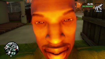 First Person Bug in Slow Motion GTA San Andrease Definitive Edition Trilogy