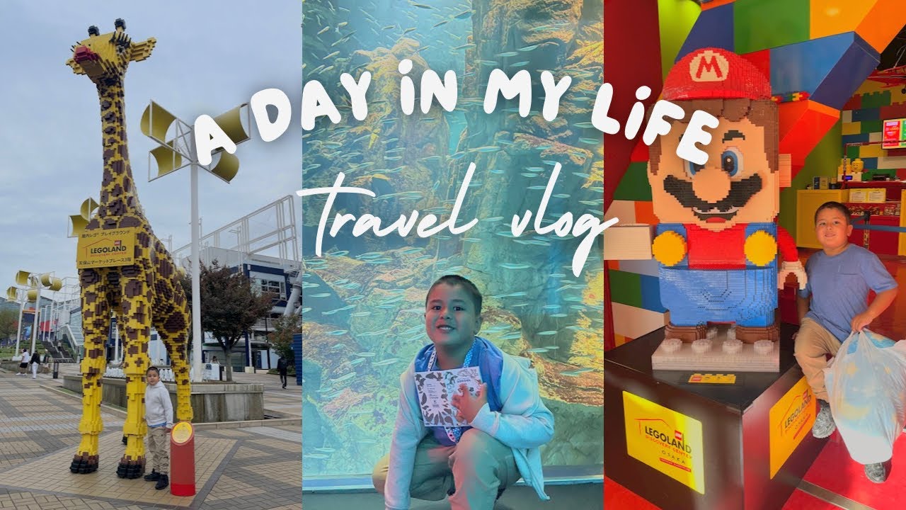 Japan VLOG: Tempozan | OSAKA Aquarium | Legoland Discovery Center | November 6, 2025