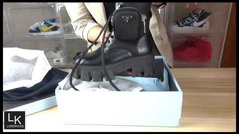 UNBOXING HOT NEW PRADA MONOLITH BOOTS 2020 TOP VERSION Review
