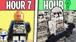 I Build 250+ Custom LEGO Star Wars Minifigures in 24 Hours!