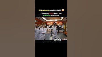 ishowspeed shocked, when he see china technology ☠️#china #ishowspeed #chinanews #foryou